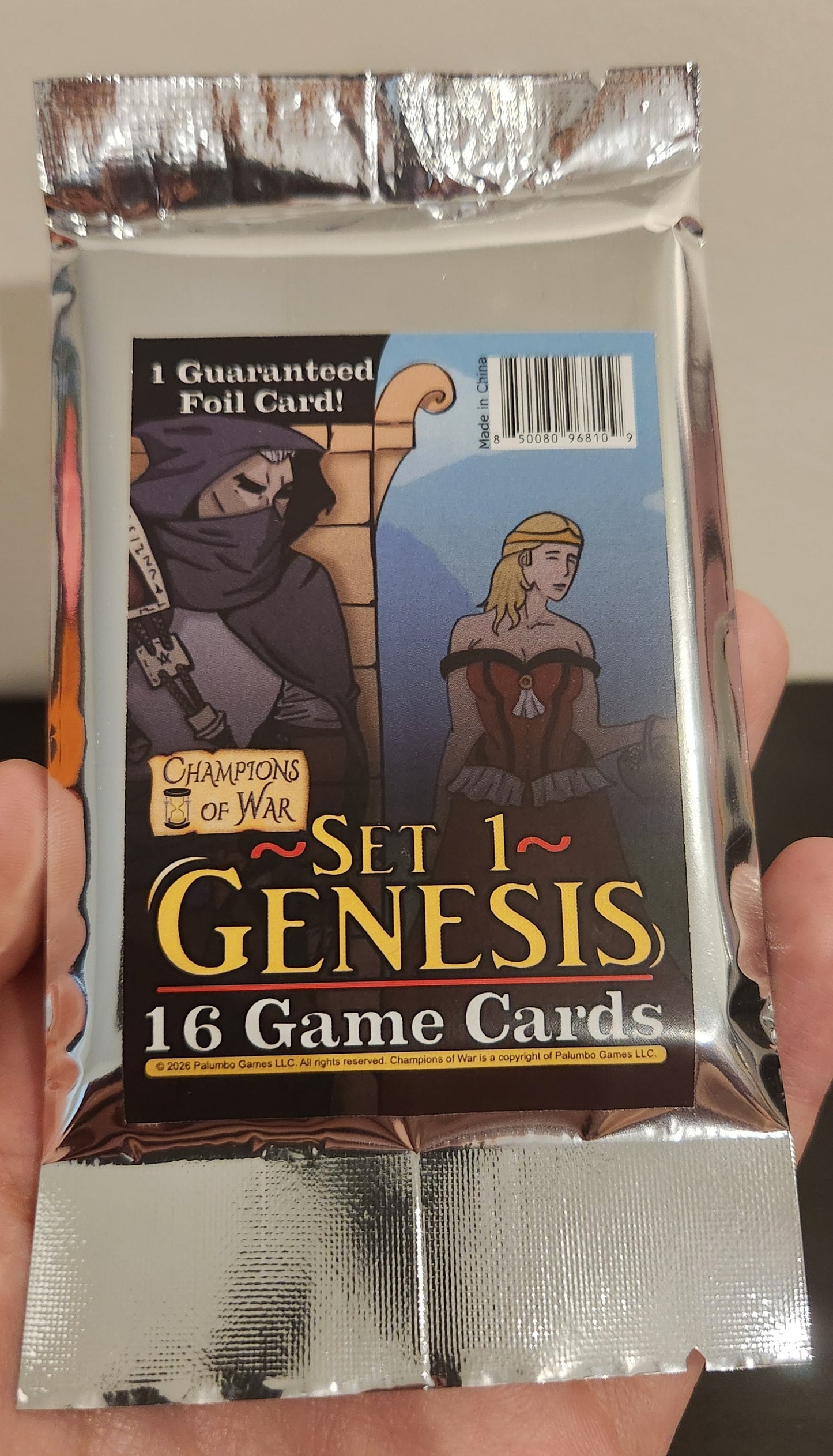 Champions of War - Booster Pack - Set 1: Genesis Palumbo Games Champions of War - Booster Pack - Set 1: Genesis Palumbo Games